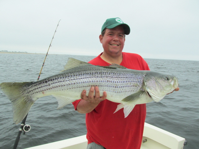 Damian's "big fish of the season" 39", 21#s 7-9-13